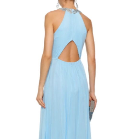 Marchesa Notte Silk-chiffon gown - Picture 3 of 8